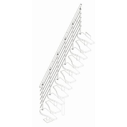 Extra Räcke Dolle Shape6 Komplett Bok Lack