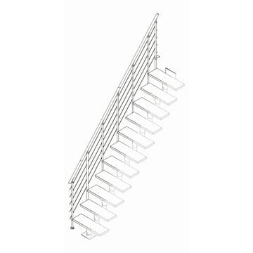 Extra Räcke Dolle Style6 Komplett Bok Lack