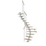 Spartrappa Dolle Dublin Ek Steg 1/2 Svängd Style6 Räcke