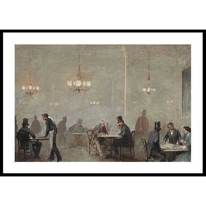 Poster Gallerix El Café By Ricardo Balaca