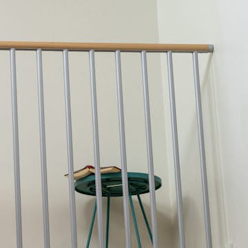 Skyddsräcke Dolle Classic Ek Vit Oljad Start