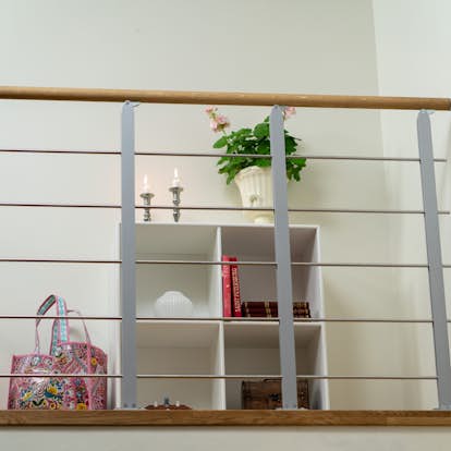 Skyddsräcke Dolle Design Ek Vit Oljad Start