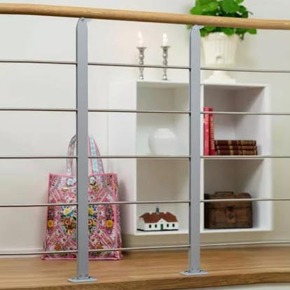 Skyddsräcke Dolle Design Ek Vit Oljad Förlängning