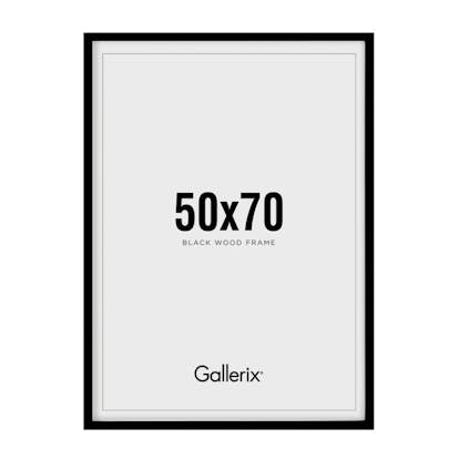 Tavelram Gallerix Svart