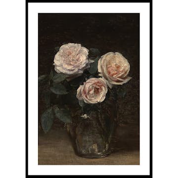 Poster Gallerix Still Life With Roses By Henri Fantin-Latour