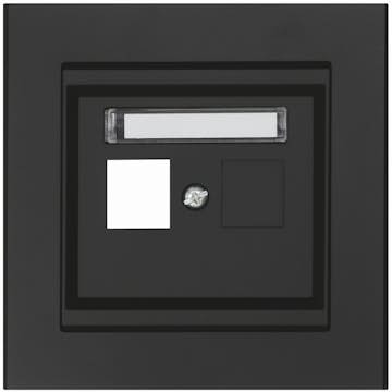 Keystoneplatta Malmbergs Optima Rak 1-V Sv