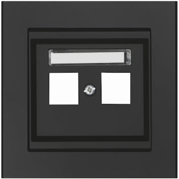 Keystoneplatta Malmbergs Optima Rak 2-V Sv