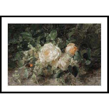 Poster Gallerix A Bouquet Of Roses By Olga Wisinger-Florian