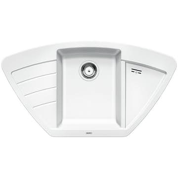 Hörndiskbänk Blanco Zia 9 E