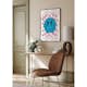 Poster Gallerix Smiley Blue And Pink