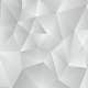 Tapet Idealdecor 3D Triangles White