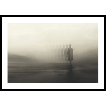 Poster Gallerix Disappearing Into The Fog