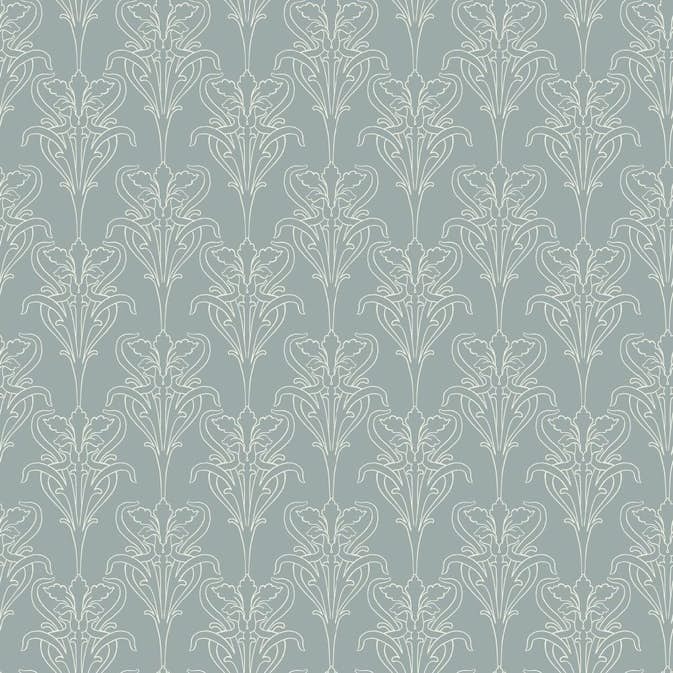 Tapet Duro Iris Blå 520-03