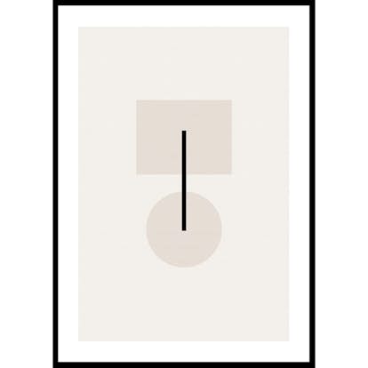 Poster Gallerix Abstract Simplicity No1