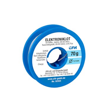 Lödtråd CFH Electronic EL 322 lead-free 200g