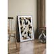 Poster Gallerix Abstract In Brown