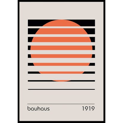 Poster Gallerix Bauhaus Art No19