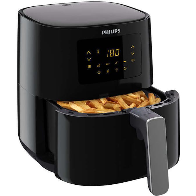 Airfryer Philips HD9252/70 Svart 4,1L med Rapid Air-teknik & Pekskärm