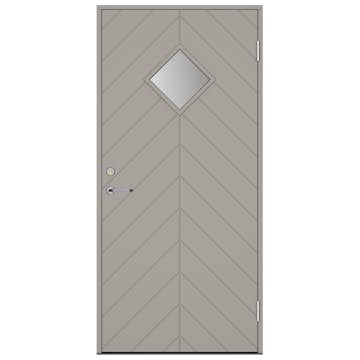 Ytterdörr Swedoor Clever-Line+ C5010 Klarglas