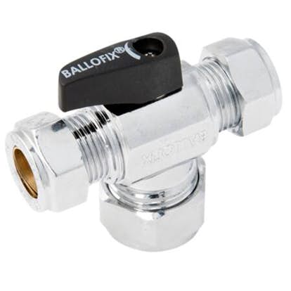 Kulventil Broen Ballofix 530 T-Ventil med Vred