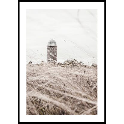 Poster Gallerix Lighthouse In Field