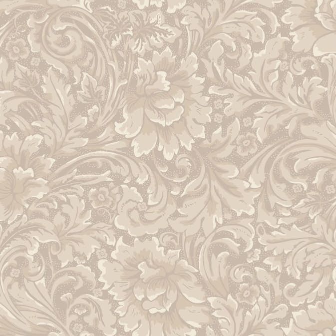 Tapet Duro Flora Idun Puderrosa 535-02 QuickUp, Mönstrad Rosa