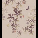 Tapet Duro Flora Passiflora 539-01 QuickUp, Mönstrad Beige