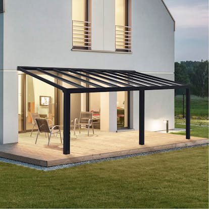 Terrasstak Canopia by Palram Stockholm Antracitgrå