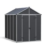 Skjul Canopia By Palram Rubicon 7,2 M2 Antracitgrå