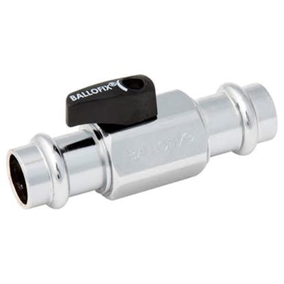 Kulventil Broen Ballofix 541 Rak Ventil med Vred