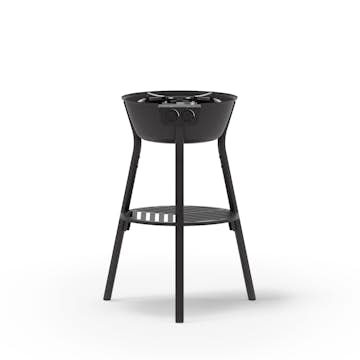 Gasolbrännare Muurikka 48 LL 2 Brännare Inkl. Stativ i Svart Stål, 7,9 kW