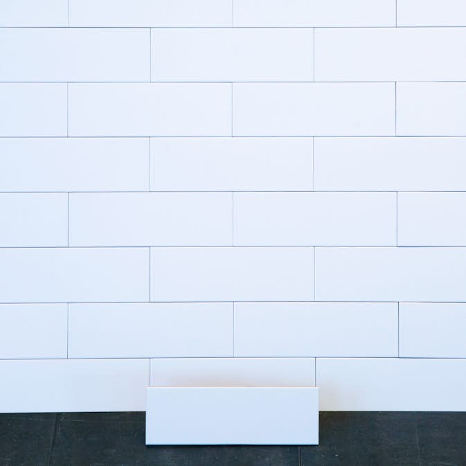 Kakel Arredo Polar Vit Matt 10x30 cm