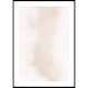 Poster Gallerix Watercolor Faded Brown No2