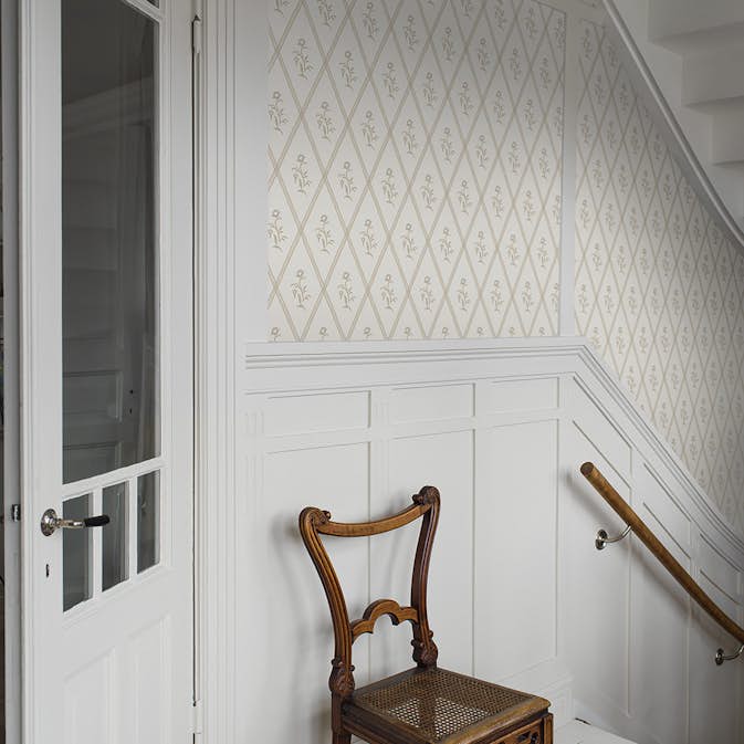 Tapet Boråstapeter Swedish Grace Signe 5505 EasyUp, Mönstrad Beige