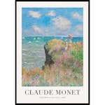 Poster Gallerix Cliff Walk At Pourville 1882 By Claude Monet