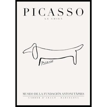 Poster Gallerix Picasso Le Chien