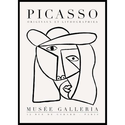 Poster Gallerix Picssso Lithographie No4