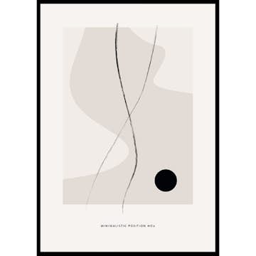 Poster Gallerix Minimalistic Position No2