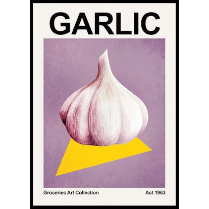 Poster Gallerix Garlic Vintage Art