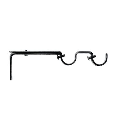 Gardinstångshållare Kirsch Dubbel & Reglerbar för Gardinstänger