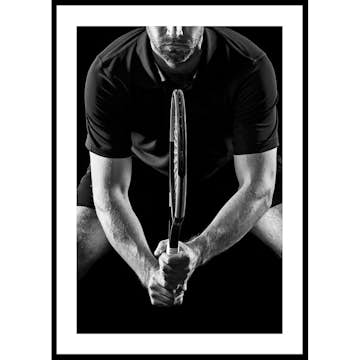 Poster Gallerix Tennis Player No2