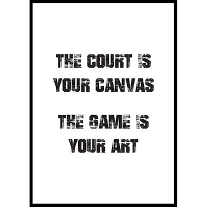 Poster Gallerix The Game Is Your Art