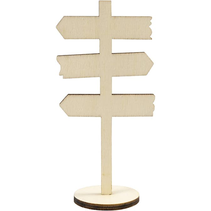 Skylt Creativ Company på fot