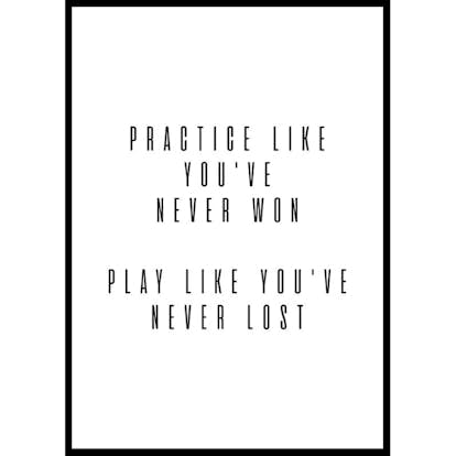 Poster Gallerix Practice And Play