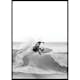 Poster Gallerix Surfer B&W