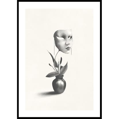 Poster Gallerix Mask In A Plant