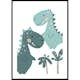 Poster Gallerix Rex Dinosaur Friends