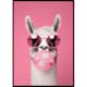 Poster Gallerix Llama With Bubble Gum