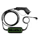Elbilsladdare Green Cell Ev17 Typ1 Schuko 6,5 m 3,6 Kw 10/16A Lcd Svart Ip66