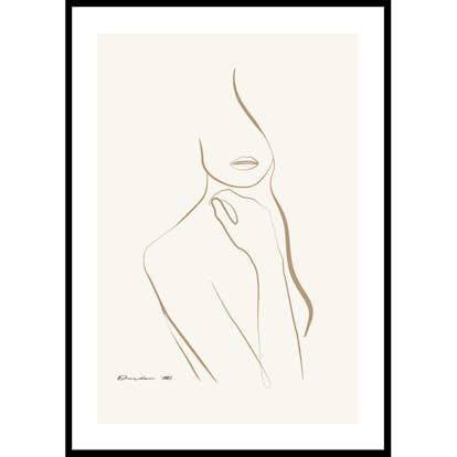Poster Gallerix Shape Of A Woman No2